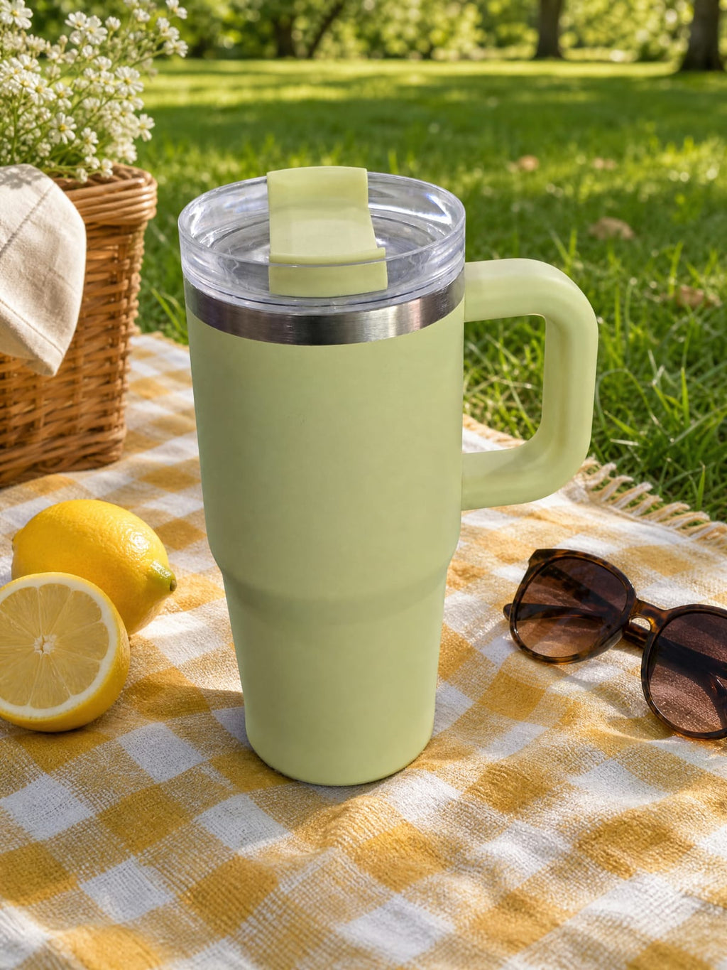 Pastel Yellow Tumbler Cup